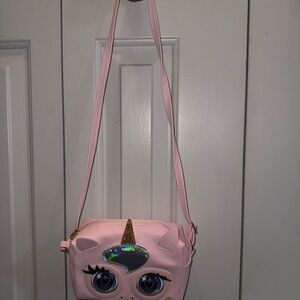 Pink Unicorn Purse Pet